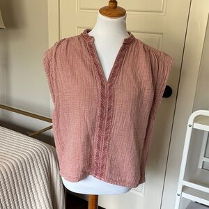 Faherty Textured Top